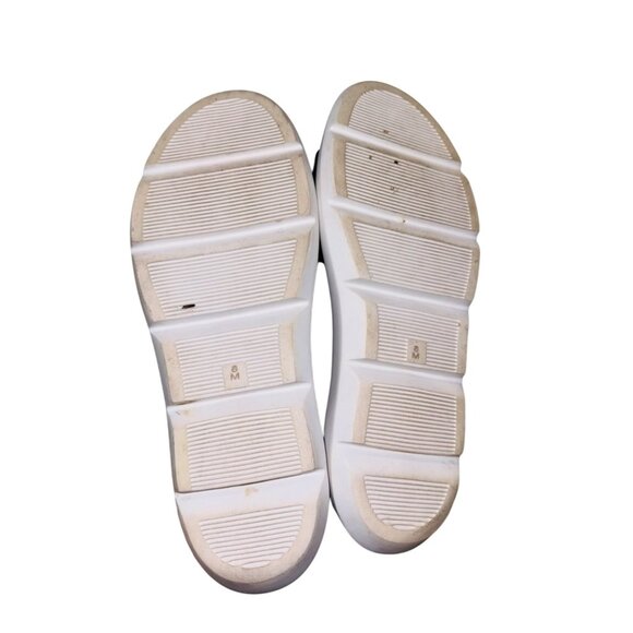 Vaneli Colver Perforated Black Leather Comfort Cushioned Slide Sandals Size 8M - Picture 9 of 11